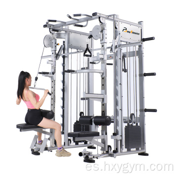 Fitness de gimnasio Smith Machine Gym de máquina multifunción multifunción